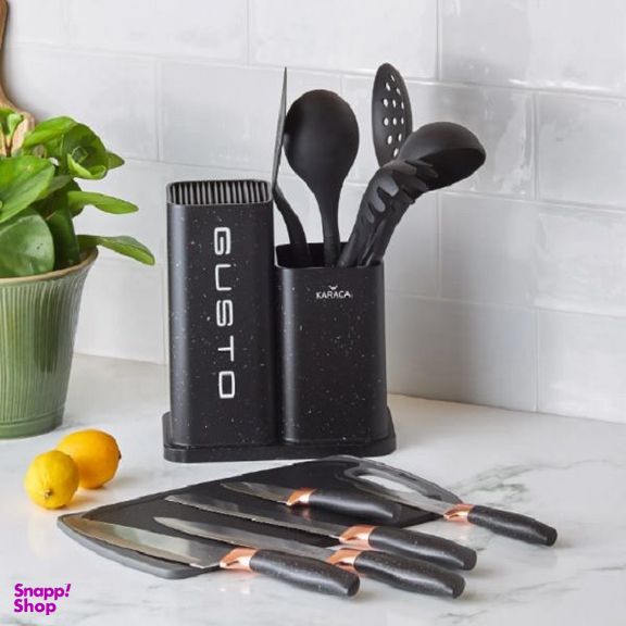 ست ابزار آشپزی 12 پارچه کاراجا مدل GUSTO کد 153.03.06.7246