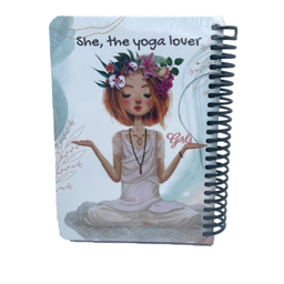 دفترچه دات نوت سری She طرح The Yoga Lover