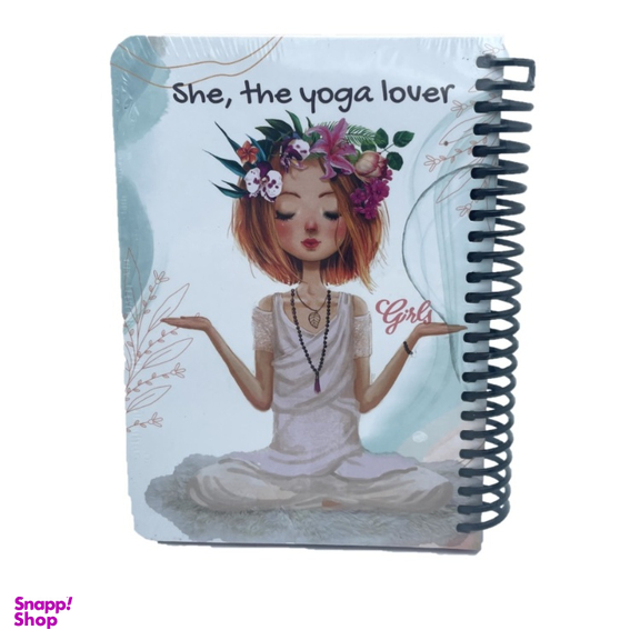 دفترچه دات نوت سری She طرح The Yoga Lover