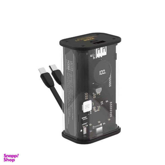 پاوربانک لنیز مدل PX1580 ظرفیت 10000 میلی‌ آمپر ساعت
