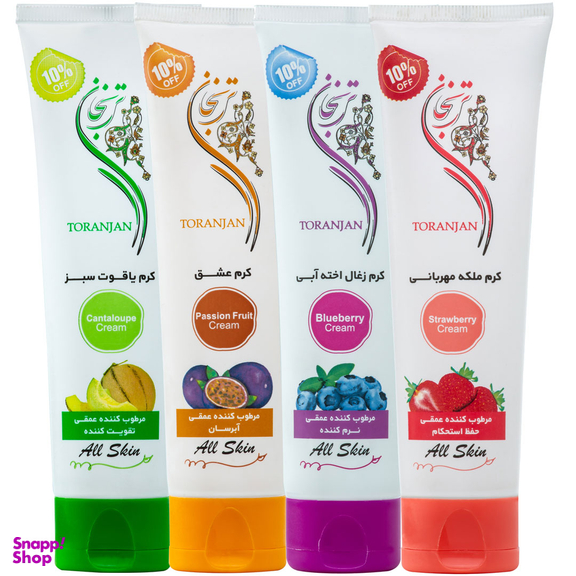 کرم آبرسان و مرطوب کننده ترنجان حجم 100 میلی لیتر