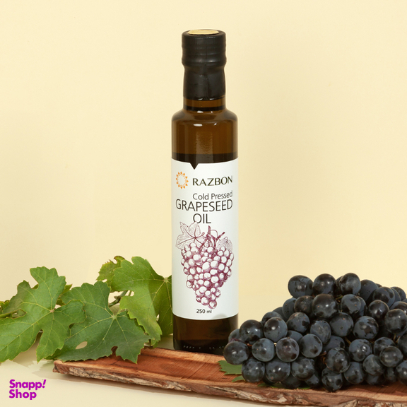 روغن هسته انگور پرس سرد رزبن حجم 250 میلی لیتر