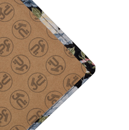 دفتر خط دار کرافت 80 برگ تی گل مدل 2313 طرح گلدار آبی