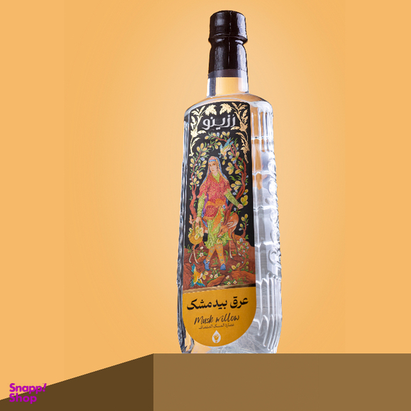 عرق بیدمشک رزینو حجم 750 میلی لیتر