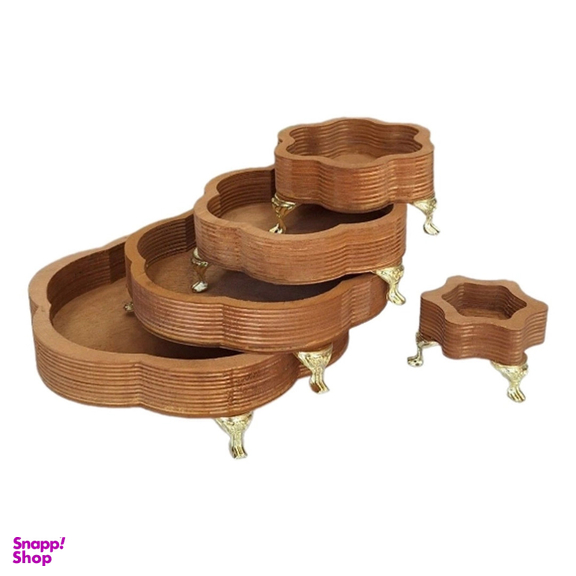 اردو خوری طرح‌ گل کد 089 مجموعه 5 عددی