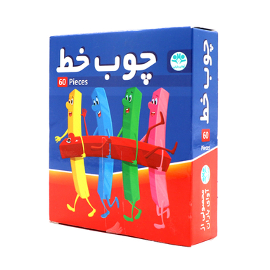 چوب خط آوای باران بسته 60 عددی