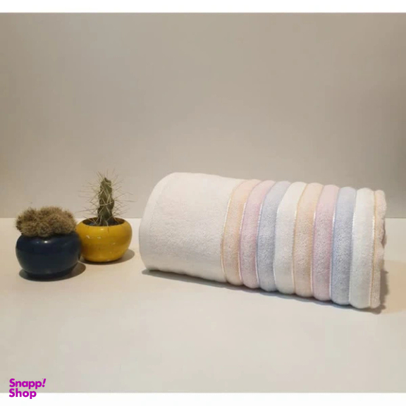 حوله حمام آذرریس تبریز مدل Moj سایز 100×160 سانتی متر