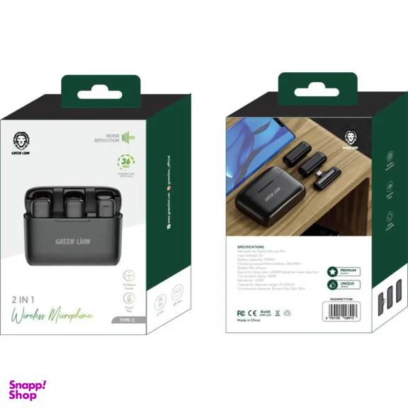 میکروفون بلوتوثی گرین لاین مدل 2in1