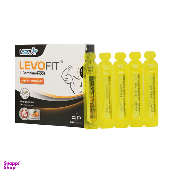 محلول خوراکی ال کارنیتین 2000 پارس بهروزان جم فارما طعم پرتقال بسته 10 عددی