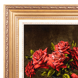 تابلو فرش دستباف سی پرشیا مدل گل رز با گلدان کد 903728