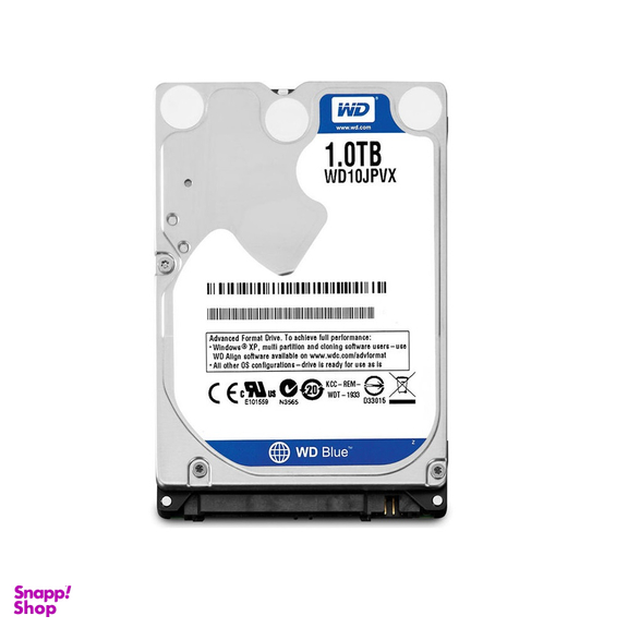 هارد دیسک اینترنال لپ تاپ وسترن دیجیتال بلو مدل WD10JPV