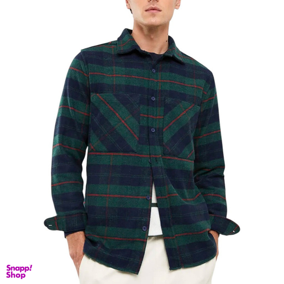 پیراهن آستین بلند مردانه ال سی وایکیکی مدل چارخونه