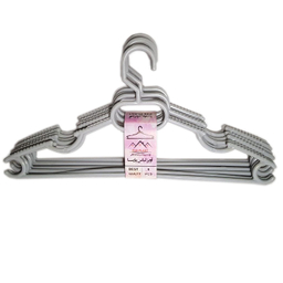 چوب لباسی پارسا کد 203 بسته 6 عددی