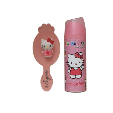 اسپری کودک بوخشا مدل کیتی حجم 200 میلی لیتر به همراه برس