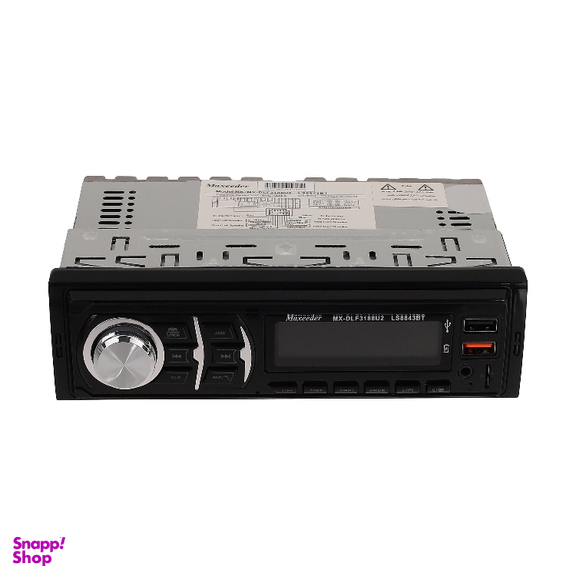 دستگاه پخش خودرو مکسیدر کد MX-DL3188U2_LS8843BT به همراه اسپیکر