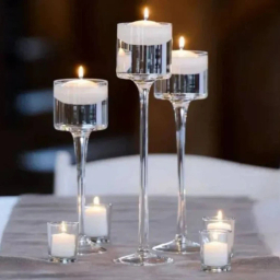 شمعدان مدل وارمری مجموعه 3 عددی