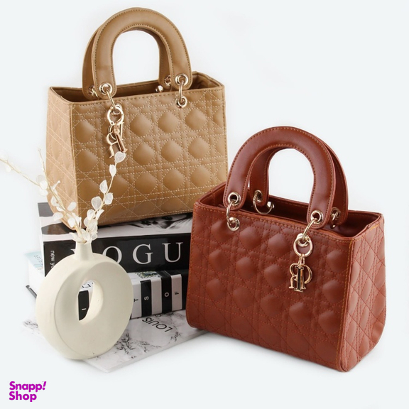 کیف زنانه دستی طرح دیور کد 7705610
