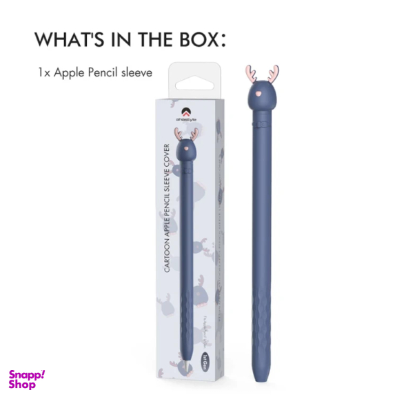 کاور قلم لمسی آهااستایل مدل PT129-2 طرح گوزن مناسب اپل سری 2