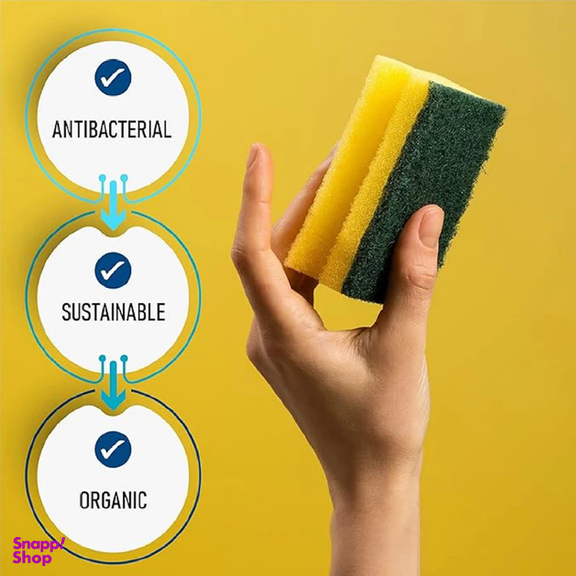 اسکاچ ظرفشویی پروف مدل ترانک مجموعه 9 عددی