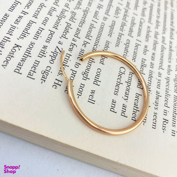 گوشواره زنانه ژوپینگ مدل حلقه کد E4335