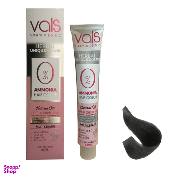 رنگ مو والس شماره 6.7 رنگ بلوند زیتونی تیره حجم 100 میلی لیتر