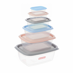 ظروف نگهدارنده نورینو مدل سپیدار مجموعه 6 عددی