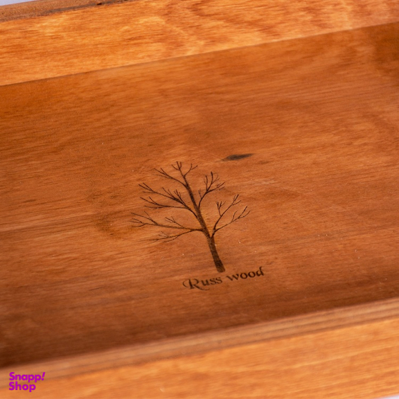 سینی چوبی مدل رس مجموعه 2 عددی