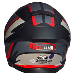 کلاه کاسکت ردلاین مدل بدون فک عینک دار کد RE_965_RD