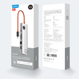 هاب 10 پورت Type-C راک مدل TR30-Hub