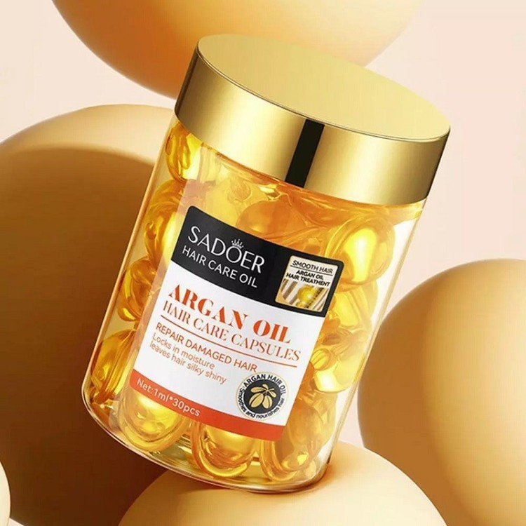روغن آرگان سادور مدل کپسولی حجم 30 میلی لیتر