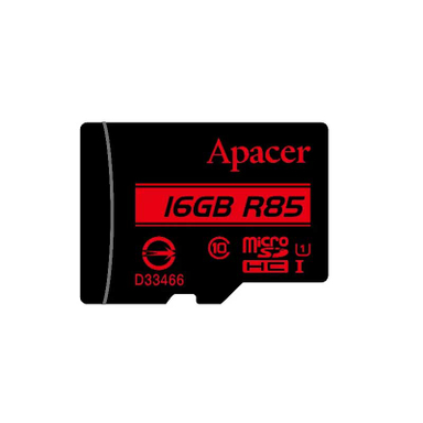 کارت حافظه microSDHC اپیسر مدل AP16G کلاس 10 استاندارد UHS-I U1 سرعت 85MBps ظرفیت 16 گیگابایت