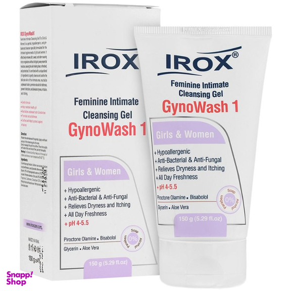 ژل شستشو بانوان ایروکس مدل Gyno Wash 1 وزن 150 گرم