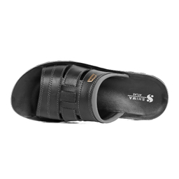 دمپایی مردانه شیما مدل A-T رنگ مشکی