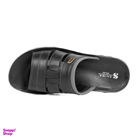 دمپایی مردانه شیما مدل A-T رنگ مشکی