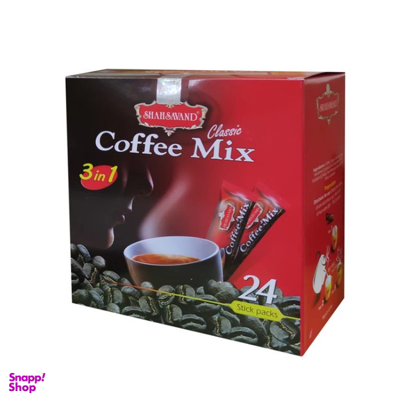 کافه میکس 3×۱ شاهسوند بسته 24 عددی