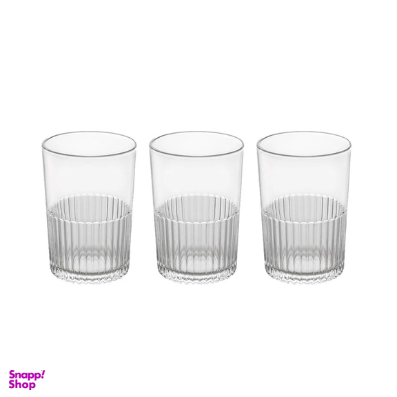 لیوان لیمون مدل شیاردار بسته 3 عددی
