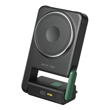 پاوربانک گرین لاین مدل Rotex Magsafe ظرفیت 10000 میلی آمپر ساعت