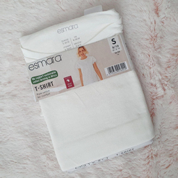 تیشرت زنانه اسمارا کد Z-YC43 رنگ سفید