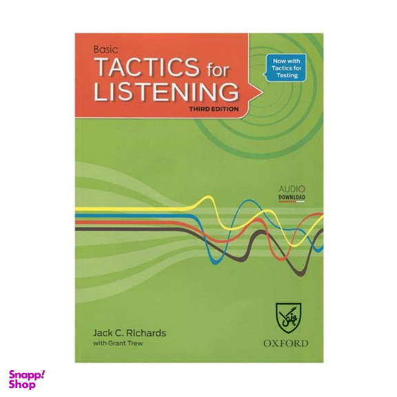 کتاب Tactics for Listening 3rd اثر Jack C. Richards انتشارات جنگل مجموعه 3 جلدی