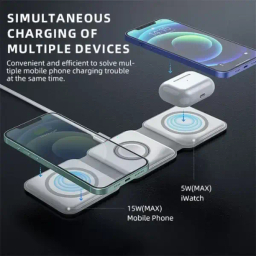 شارژر وایرلس فوربری مدل W07 کد 0018