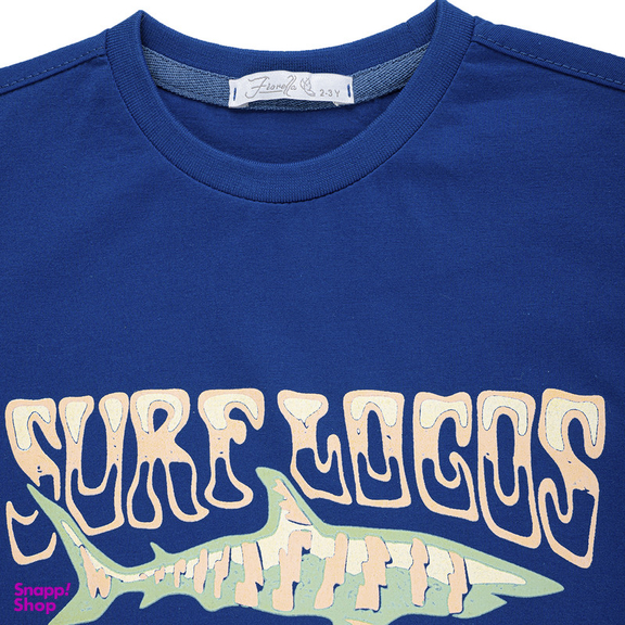 تیشرت آستین کوتاه پسرانه فیورلا مدل surf logos کد 35056