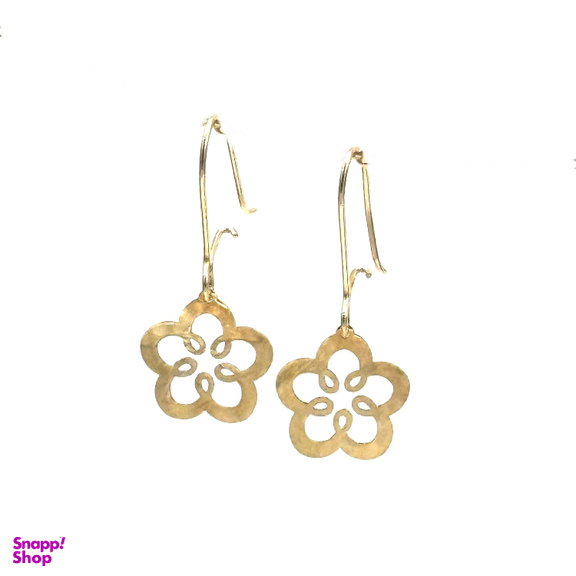 نیم ست طلا 18 عیار زنانه حسام گالری مدل گل کد S13