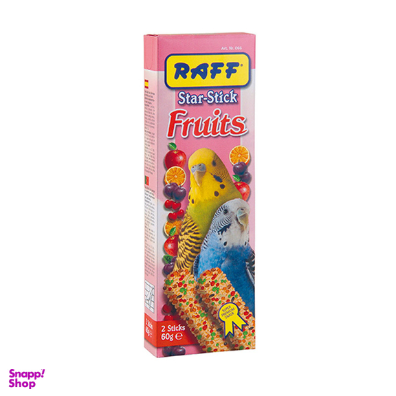 تشویقی مرغ عشق راف مدل Fruits Cocorite وزن 60 گرم