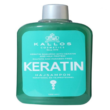 شامپو مو کالوس مدل Keratin حجم 1000 میلی لیتر