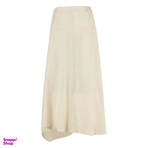 دامن زنانه سرژه مدل 210198 رنگ کرم