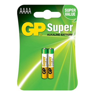 باتری سایز AAAA جی پی مدل Super Alkaline مناسب برای قلم Surface بسته 2 عددی