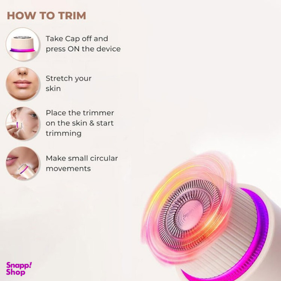 ماشین اصلاح موی صورت و بدن بانوان مدل SS-809