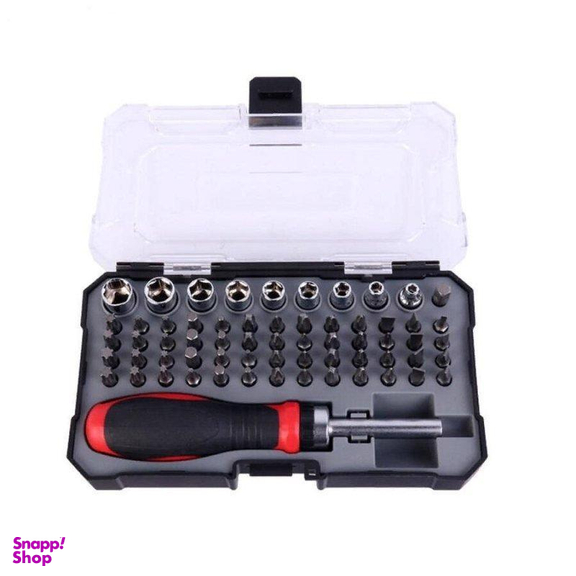 پیچ گوشتی و سری بکس رونیکس کد RH-2716 مجموعه 63 عددی