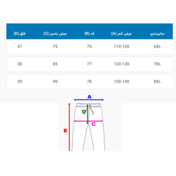 شلوارک راحتی مردانه مدل رنگین رنگ زغالی