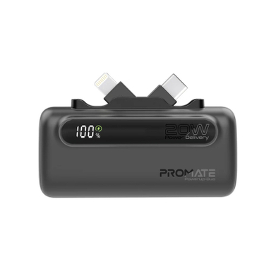 پاوربانک پرومیت مدل POWERUP-DUO  ظرفیت 5000 میلی آمپر ساعت